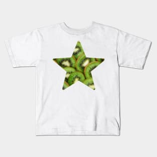 Kiwi Fruit Star Kids T-Shirt